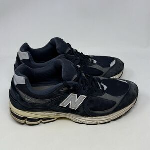 New Balance 2002R Raincloud Sneakers Mens 9.5 Eclipse Navy Blue Suede Shoes